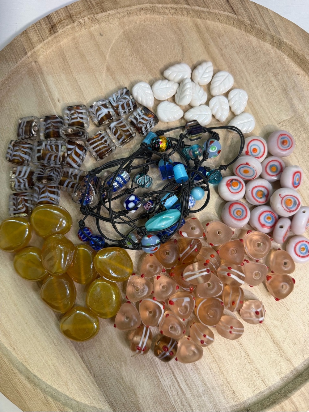 Assorted Glass Beads for artisans, jewelry makers, and crafters